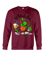 Load image into Gallery viewer, Basketball Saint Patrick's Day Gift For Basketball Lovers Sweatshirt
