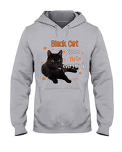 Load image into Gallery viewer, Black Cat Kisses Fix Everything Gift For Cat Lovers Hoodie
