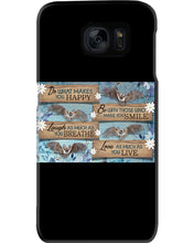 Load image into Gallery viewer, Do What Makes You Happy With Bats Gift For Girls Phone case
