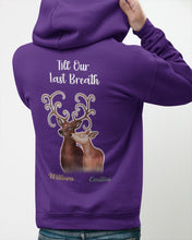 Load image into Gallery viewer, Custom Name Deers Gift For Boyfriend Till Our Last Breath Hoodie
