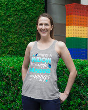 Load image into Gallery viewer, I'm A Wife Husband With Wings Trending Ladies Flowy Tank
