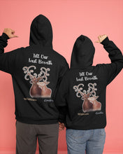 Load image into Gallery viewer, Custom Name Deers Gift For Boyfriend Till Our Last Breath Hoodie
