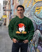 Load image into Gallery viewer, I Am The Night Fear Me Ghost Cat Gift For Cat Lovers Sweatshirt
