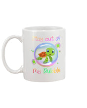Load image into Gallery viewer, Vintage Funny Stay Out Of My Bubble Gift For Turtle Lovers Mug
