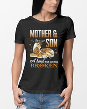 Load image into Gallery viewer, Mother And Son A Bond That Can't Be Broken Ladies Tee
