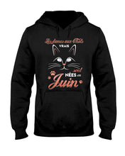 Load image into Gallery viewer, Lé Dames Aux Thats Vrais Sont Nées En   Juin For Birthday Gift Hoodie
