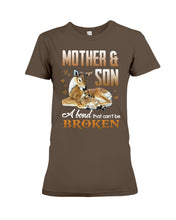 Load image into Gallery viewer, Mother And Son A Bond That Can't Be Broken Ladies Tee
