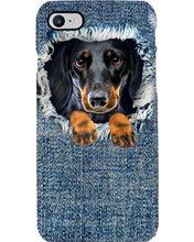 Load image into Gallery viewer, Lovely Dachshund Special Custom Design  For Dog Lovers Phone case
