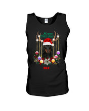 Load image into Gallery viewer, Dachshund Reindeer With Love Gift For Dog Lovers Unisex Tank Top
