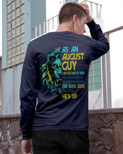 Load image into Gallery viewer, As An August I Am The Kind Of Man Lion Birthday Gift Unisex Long Sleeve
