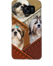 Load image into Gallery viewer, Three Cute Shih Tzu In Bag Gift For Dog Lovers Phone case
