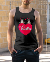 Load image into Gallery viewer, Couple Otter Valentine's Day Gift For Otter Lovers Unisex Tank Top

