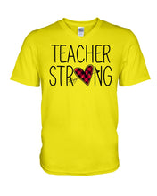 Load image into Gallery viewer, Lovely Phone Case Teacher Strong Great Gift For Teacher's Day Guys V-Neck
