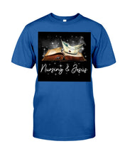 Load image into Gallery viewer, Nursing And Jesus Gift For Family Guys Tee
