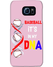 Load image into Gallery viewer, Baseball Be My DNA Gift For Sport Lovers Phone case

