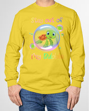 Load image into Gallery viewer, Vintage Funny Stay Out Of My Bubble Gift For Turtle Lovers Unisex Long Sleeve
