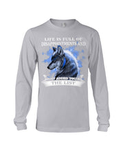 Load image into Gallery viewer, Life Is Full Of Disappointment And I Added You To The List Unisex Long Sleeve
