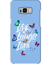 Load image into Gallery viewer, Butterfly Live Laugh Love Gift For Lover Phone case
