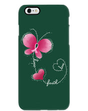 Load image into Gallery viewer, Butterfly Faith Breast Cancer Awareness Meaningful Gift Phone case
