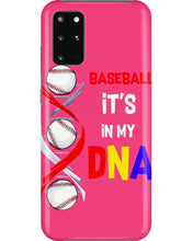 Load image into Gallery viewer, Baseball Be My DNA Gift For Sport Lovers Phone case
