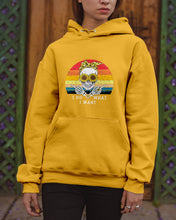 Load image into Gallery viewer, I Do What I Want Skull Sunflower Special Custom Design Hoodie
