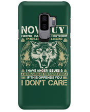 Load image into Gallery viewer, November Guy I Am Not A Hero Not A Legend I Have Anger Issues Birthday Gift Phone case
