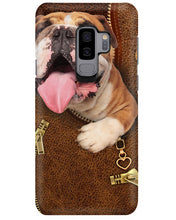 Load image into Gallery viewer, Bulldog In Cool Tote Bag Gift For Dog Lovers Phone case
