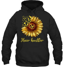 Load image into Gallery viewer, Hair Hustler Sunflower Trending Gift For Friends Hoodie
