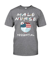 Load image into Gallery viewer, MAle Nurse Essential 2020 Unique Custom Design Guys Tee
