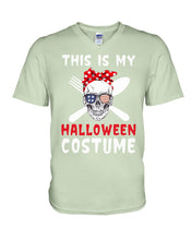 Load image into Gallery viewer, This Is My Halloween Costume Gift For Men Guys V-Neck
