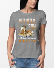 Load image into Gallery viewer, Mother And Son A Bond That Can't Be Broken Ladies Tee
