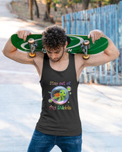 Load image into Gallery viewer, Vintage Funny Stay Out Of My Bubble Gift For Turtle Lovers Unisex Tank Top
