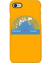 Load image into Gallery viewer, Pinpoint The Location In The Space Blue Phone case
