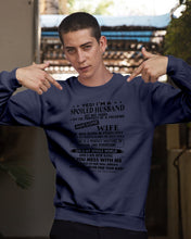 Load image into Gallery viewer, I'm A Spolied Husband But Not Yours  - Awesome Wife Was Born In February Sweatshirt
