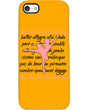 Load image into Gallery viewer, Ballet Words Pink Pattern Gift For Ballet Dancer Phone case
