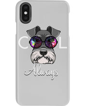 Load image into Gallery viewer, Schnauzer Always Cool Gift For Dog Lovers Phone case
