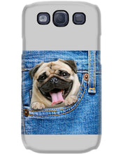 Load image into Gallery viewer, baby Pug In Denim Pocket Gift For Dog Lovers Phone case
