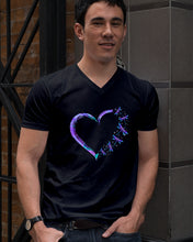 Load image into Gallery viewer, Love Butterflies Special Unique Custom Design Guys V-Neck
