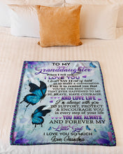 Load image into Gallery viewer, When I Tell You I Love You Grandma Gift For Granddaughter Fleece Blanket
