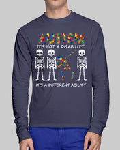 Load image into Gallery viewer, Autism It's A Different Ability Gift For Autism People Unisex Long Sleeve
