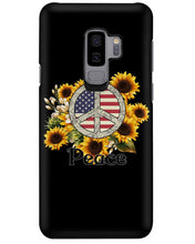 Load image into Gallery viewer, Peace Sign Sunflower Birthday Gift For Girls Phone case
