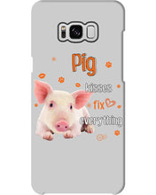 Load image into Gallery viewer, Pig Kisses Fix Everything Gift For Pig Lovers Phone case
