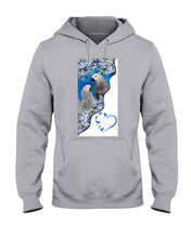 Load image into Gallery viewer, Magical Gray Couple African Parrot Gift For Bird Lovers Hoodie
