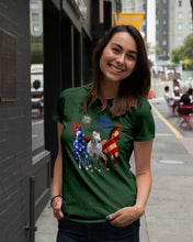 Load image into Gallery viewer, Lovely Phone Case Horse Freedom Firework Gift For Horse Lovers Ladies Tee
