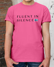 Load image into Gallery viewer, Fluent In Silence Custom Design For Personalized Nation Gift Guys Tee
