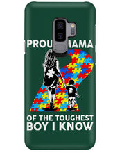 Load image into Gallery viewer, Proud Mama Of The Touchest Boy I Know Autism's Day Gift Phone case
