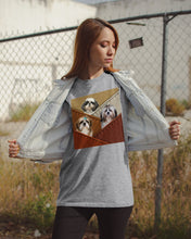 Load image into Gallery viewer, Three Cute Shih Tzu In Bag Gift For Dog Lovers Guys Tee
