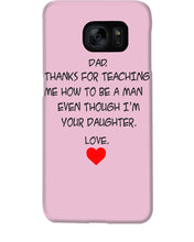 Load image into Gallery viewer, Thanks For Teaching Me How To Be A Man Phone case
