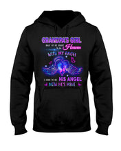 Load image into Gallery viewer, Wings Gift For Angel Grandpa Half Of My Heart Is In Heaven Hoodie
