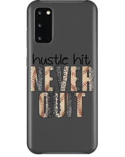 Load image into Gallery viewer, Baseball Hustle Hit Never Quit Gift For Lovers Phone case
